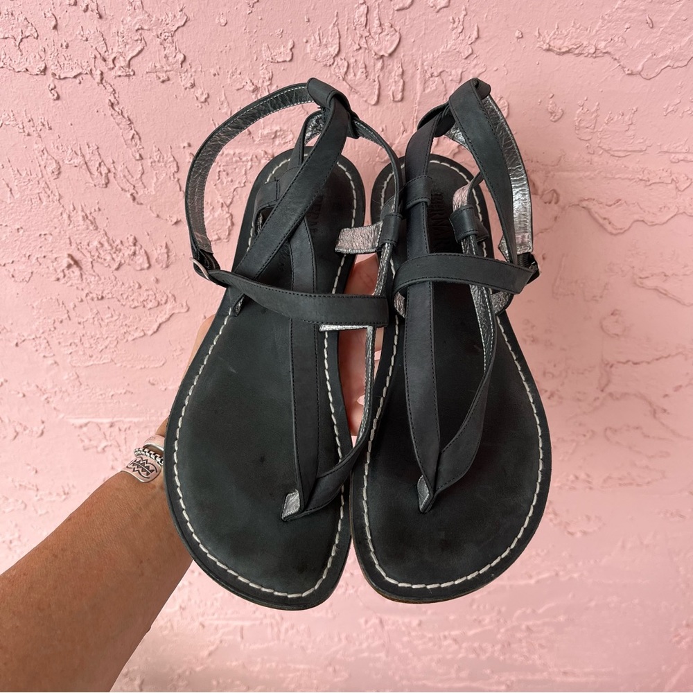 Bernardo Leather Sandals Size 8.5